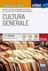 Cultura generale teoria usato  Spedito ovunque in Italia 