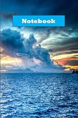 Lined Writing Notebook, 400 Pages – Sky View Detailing Paperback (Size: 6 x 9" (13.151 in x 9.25 in)) usato  Spedito ovunque in Italia 