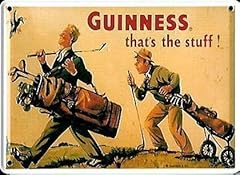 Guinness golfer steel for sale  Delivered anywhere in Ireland