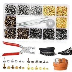 Leather rivets kit for sale  Delivered anywhere in UK