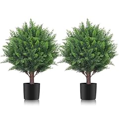 Artificial cedar topiary for sale  Delivered anywhere in USA 
