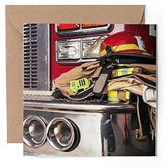 Greeting card fireman for sale  Delivered anywhere in UK