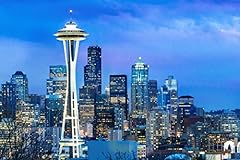 Laminated seattle washington for sale  Delivered anywhere in USA 
