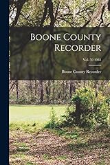 Boone county recorder usato  Spedito ovunque in Italia 