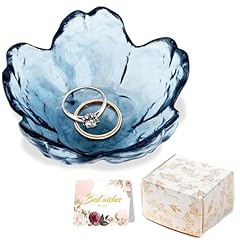 Blue flower glass for sale  Delivered anywhere in USA 