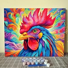 Tucocoo colorful rooster for sale  Delivered anywhere in UK