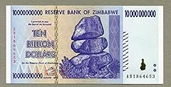 Zimbabwe billion bill d'occasion  Livré partout en France