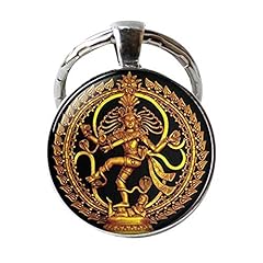 Dancing shiva keychain for sale  Delivered anywhere in UK