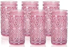Pack pink glassware for sale  Delivered anywhere in USA 