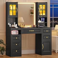 Bthfst black vanity for sale  Delivered anywhere in USA 