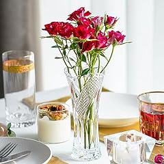 Clear crystal vases for sale  Delivered anywhere in Ireland