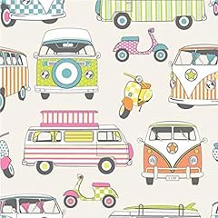 Cotton fabric happy for sale  Delivered anywhere in UK
