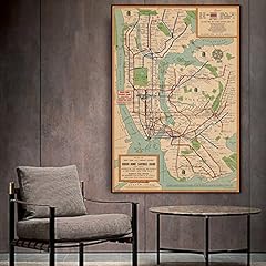 Mappa della metropolitana usato  Spedito ovunque in Italia 