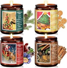 Christmas candle set for sale  Delivered anywhere in USA 