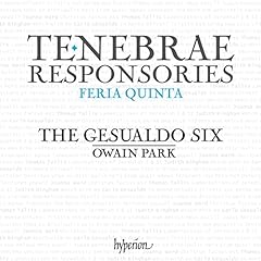 Gesualdo tenebrae responsories for sale  Delivered anywhere in UK