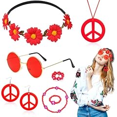 7pcs hippie costume for sale  Delivered anywhere in UK