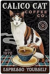 Cat coffee retro for sale  Delivered anywhere in USA 