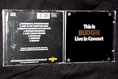 Budgie live concert for sale  Delivered anywhere in UK