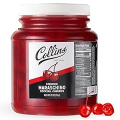 Collins stemmed maraschino for sale  Delivered anywhere in USA 