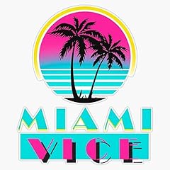 Miami vice sticker for sale  Delivered anywhere in USA 