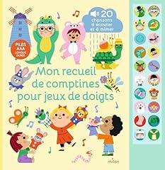 Recueil comptines jeux d'occasion  Livré partout en France