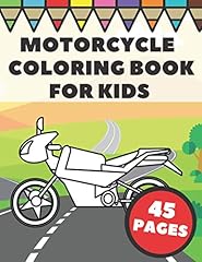 Motorcycle coloring book for sale  Delivered anywhere in USA 