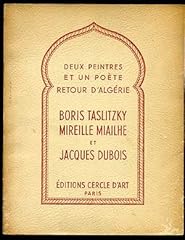 Peintres poete.retour algerie. d'occasion  Livré partout en France