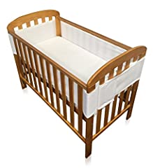 Breathe Easy Air Mesh 4 Sided Unisex Nursery Cot Bed for sale  Delivered anywhere in UK