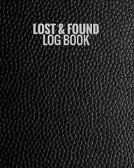 Lost found log for sale  Delivered anywhere in UK