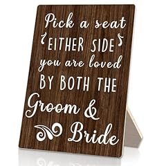 Runmess wedding sign for sale  Delivered anywhere in USA 