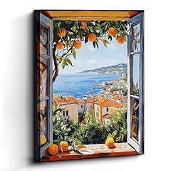 Mediterranean coastal view for sale  Delivered anywhere in USA 