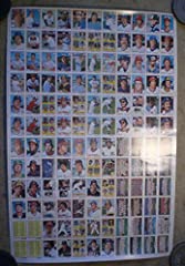 1978 Topps Baseball Uncut Sheet - Dale Murphy, Paul for sale  Delivered anywhere in USA 