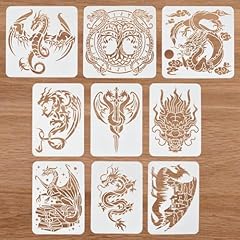 Fingerinspire 9pcs drago usato  Spedito ovunque in Italia 