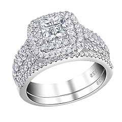 Newshe wedding rings for sale  Delivered anywhere in USA 