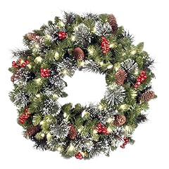 Christmas wreath lights for sale  Delivered anywhere in UK