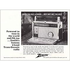 Relicpaper 1967 zenith for sale  Delivered anywhere in USA 