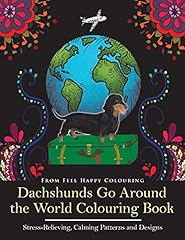 Dachshunds around colouring for sale  Delivered anywhere in USA 