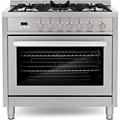 Used, Cosmo COS-965AGFC 36 in. Gas Range with 5 Burner Cooktop, for sale  Delivered anywhere in USA 