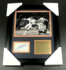 Walter payton autographed for sale  Delivered anywhere in USA 