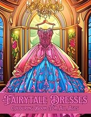 Fairytale dresses colouring for sale  Delivered anywhere in UK