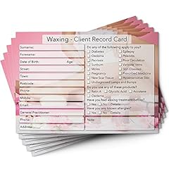 Waxing client cards for sale  Delivered anywhere in UK