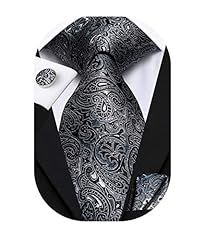 Tie black grey for sale  Delivered anywhere in USA 