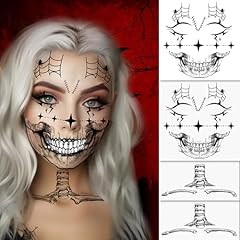 Halloween tattoo gesicht gebraucht kaufen  Wird an jeden Ort in Deutschland