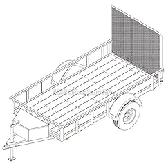 Utility trailer plans for sale  Delivered anywhere in USA 