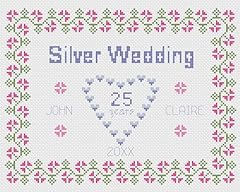 Silver wedding anniversary for sale  Delivered anywhere in UK