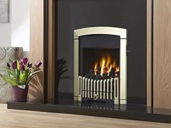 Flavel FKPCBBSN Brass & Black Rhapsody Plus Gas Fire for sale  Delivered anywhere in UK