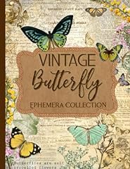 Vintage butterfly ephemera for sale  Delivered anywhere in UK