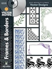 Frames borders vector for sale  Delivered anywhere in USA 