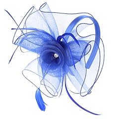 Needzo blue fascinator for sale  Delivered anywhere in USA 
