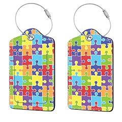 Pcs luggage tags for sale  Delivered anywhere in UK